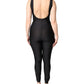 Dolce & Gabbana Black Sleeveless Bodycon Women Jumpsuit Dress