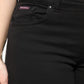 Dolce & Gabbana Black Cotton Mid Waisted Skinny Denim Jeans