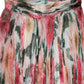 Dolce & Gabbana Multicolor Silk Floral High Waist Midi Skirt