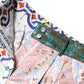 Dolce & Gabbana Multicolor Cotton Patchwork Hot Pants Shorts