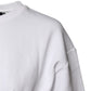 Dolce & Gabbana White Cotton Blend 3/4 Sleeves Blouse Top