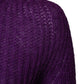 PINK MEMORIES Violet Knitted Long Sleeves Round Neck Sweater