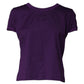Dolce & Gabbana Violet Cotton Crewneck Short Sleeves T-shirt