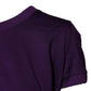 Dolce & Gabbana Violet Cotton Crewneck Short Sleeves T-shirt