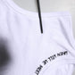 Dolce & Gabbana White Cotton Sleeveless Printed Tank T-shirt