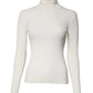 Dolce & Gabbana Cream Long Sleeves Turtleneck Slim Sweater