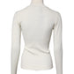 Dolce & Gabbana Cream Long Sleeves Turtleneck Slim Sweater