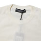 Dolce & Gabbana Cream Short Sleeve Silk Round Neck Blouse Top