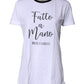 Dolce & Gabbana White Printed Round Neck Top Cotton T-shirt