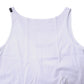 Dolce & Gabbana White Cotton Sleeveless Round Neck Tank Top