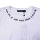 Dolce & Gabbana White Cotton Sleeveless Printed Tank T-shirt