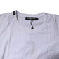Dolce & Gabbana White Short Sleeves Round Neck Top T-shirt
