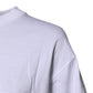 Dolce & Gabbana White Printed Round Neck Top Cotton T-shirt