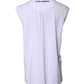 Dolce & Gabbana White Cotton Sleeveless Printed Tank T-shirt