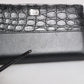 Dolce & Gabbana Black Leather Logo Plaque Zip Around Continental Wallet