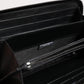 Dolce & Gabbana Black Blue Exotic Leather Embossed Continental Wallet