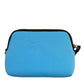 Dolce & Gabbana Blue DG Logo Print Clutch Zip Borse Pouch Bag