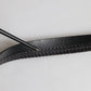 Dolce & Gabbana Black Leather Silver Tone Metal Buckle Belt