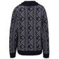 Cruciani Bicolor Cashmere Cardigan