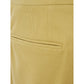 Lardini Gold Cotton Casual Pants