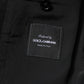 Dolce & Gabbana Black Wool Slim Fit Coat Blazer Jacket Suit