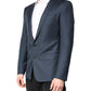 Dolce & Gabbana Blue Single Breasted Men Coat MARTINI Blazer