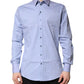 Dolce & Gabbana Light Blue Cotton SICILIA Dress Formal Shirt