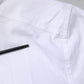 Dolce & Gabbana White Cotton Stretch GOLD Dress Formal Shirt