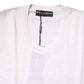 Dolce & Gabbana White Sleeveless Cashmere Round Neck Tank Top