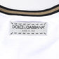 Dolce & Gabbana White Graphic Print Cotton Crew Neck T-shirt
