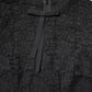 Dolce & Gabbana Black Lace STAFF Crew Neck Long Sleeves Top