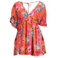 Desigual Rosso Viscosa Womens Dress