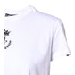 Dolce & Gabbana White Logo Crown Cotton Crew Neck T-shirt