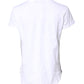 Dolce & Gabbana White Logo Crown Cotton Crew Neck T-shirt
