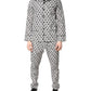 Dolce & Gabbana Black White DG Print Cotton Pajama Set Sleepwear