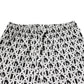 Dolce & Gabbana Black White DG Print Cotton Pajama Set Sleepwear