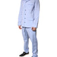 Dolce & Gabbana Light Blue DG Logo Cotton Men Pajama Set Sleepwear
