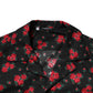 Dolce & Gabbana Black Floral Print Cotton Men Pajama Set Sleepwear