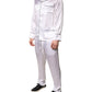 Dolce & Gabbana White Satin Silk Men Pajama Set Sleepwear