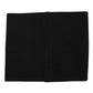 Dolce & Gabbana Black White Logo Print Knitted Neck Warmer Scarf