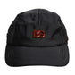 Dolce & Gabbana Black Nylon DG Logo 6 Panels Baseball Cap