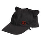 Dolce & Gabbana Black Cotton Logo Patch 6 Panels Baseball Cap