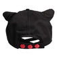 Dolce & Gabbana Black Cotton Logo Patch 6 Panels Baseball Cap
