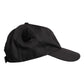 Dolce & Gabbana Black Cotton Logo Patch 6 Panels Baseball Cap