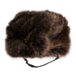 Dolce & Gabbana Brown Fur Women Bucket Hat