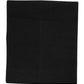 Dolce & Gabbana Black Cashmere Knitted Neck Warmer Foulard Scarf