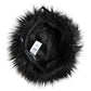 Dolce & Gabbana Black Faux Fur Bucket Hat