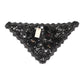 Dolce & Gabbana Black Lace Floral Applique Cotton Veil Hat