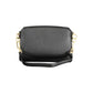Mario Valentino Nero Polyurethane Women's Bag With Adjustable Shoulder Strap