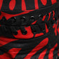 Dolce & Gabbana Black Red Stripe Polyester Wide Brim Bucket Hat